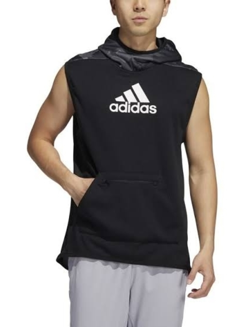 Men's Adidas AEROREADY Sleeveless Hoodie
